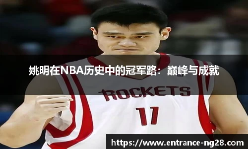 姚明在NBA历史中的冠军路：巅峰与成就