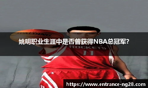 姚明职业生涯中是否曾获得NBA总冠军？